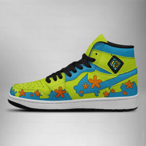 Alternative view of Scooby-Doo Christmas AJ1 High Sneakers Shoes - THK116971