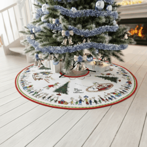 Alternative view of Grinch Christmas Tree Skirt