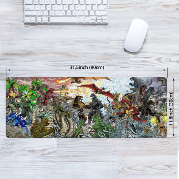 Godzilla Kaiju Battle LED Desk Mat - Image 4