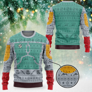 Star Wars Boba Fett Christmas Knitted Sweater