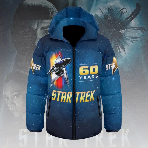 Star Trek The Original Series 60th Anniversary Waterproof Thickened Down Jacket - Image 2
