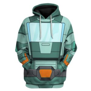Alternative view of Kup Transfomers Robot Costume 3D Apparel