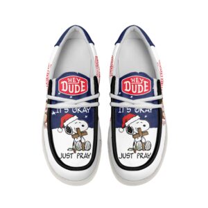 Alternative view of Snoopy x Christmas Hey Dude Shoes