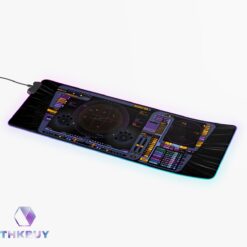 Alternative view of Navigation Control Console Display LED Desk Mat