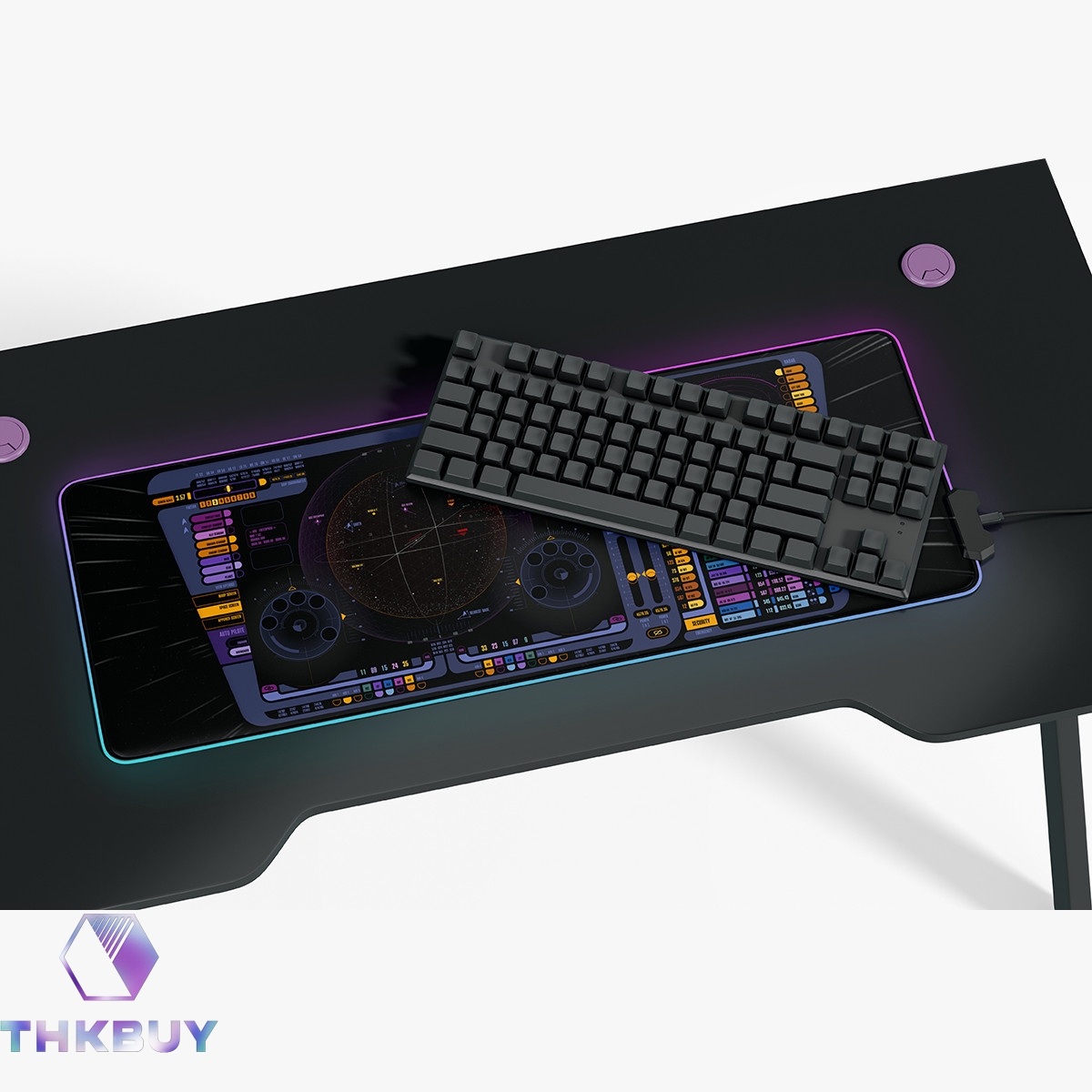 Navigation Control Console Display LED Desk Mat - Image 3