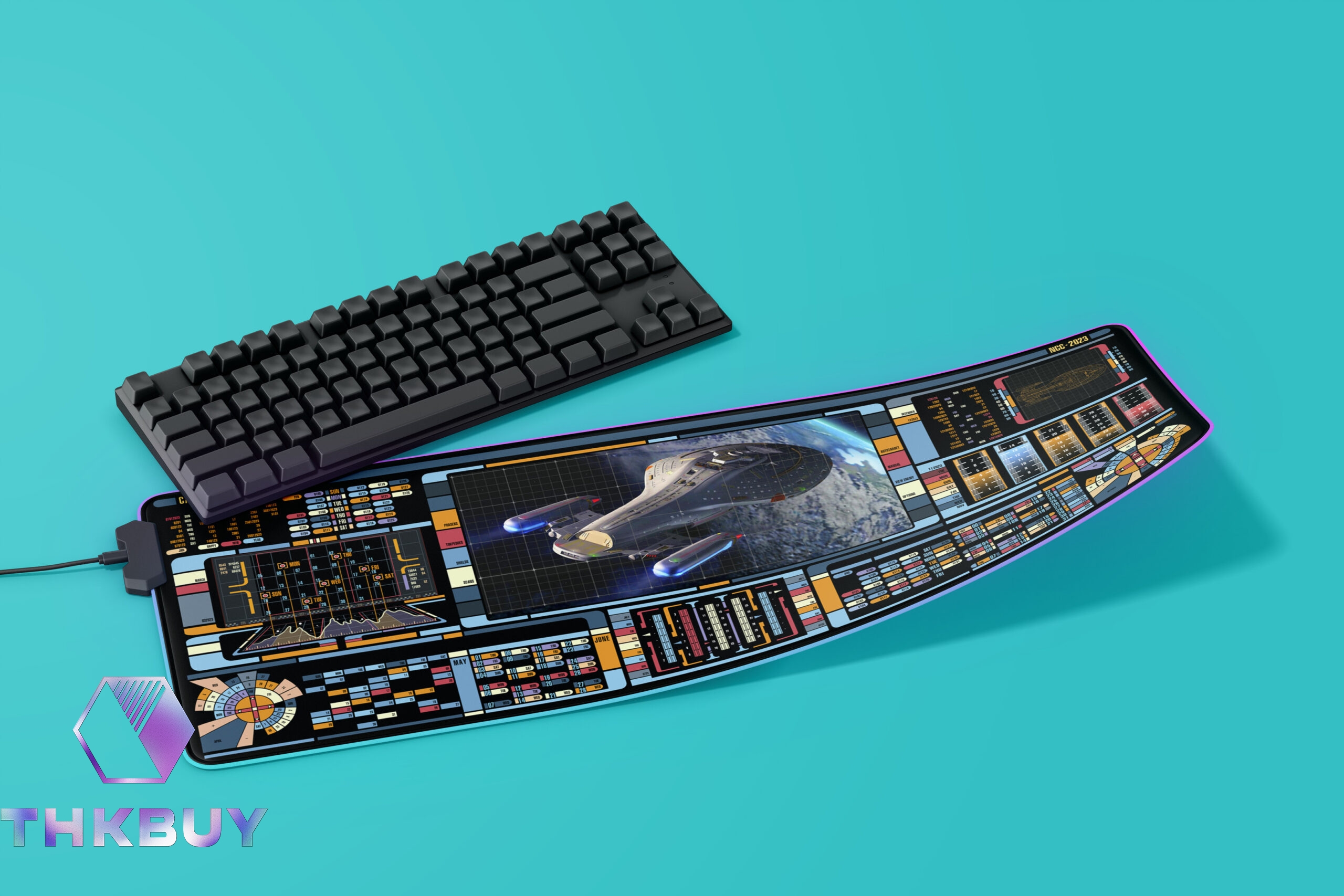 Calendar Class NCC 2023 LED Desk Mat - Image 4