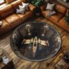 Hangar Bay Round Rug