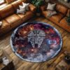 Hoth Echo Base Round Rug