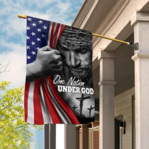 Alternative view of One Nation Under God Garden Flag