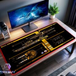 U.S.S. Cerritos MSD NCC 75567 LCARS LED Desk Mat