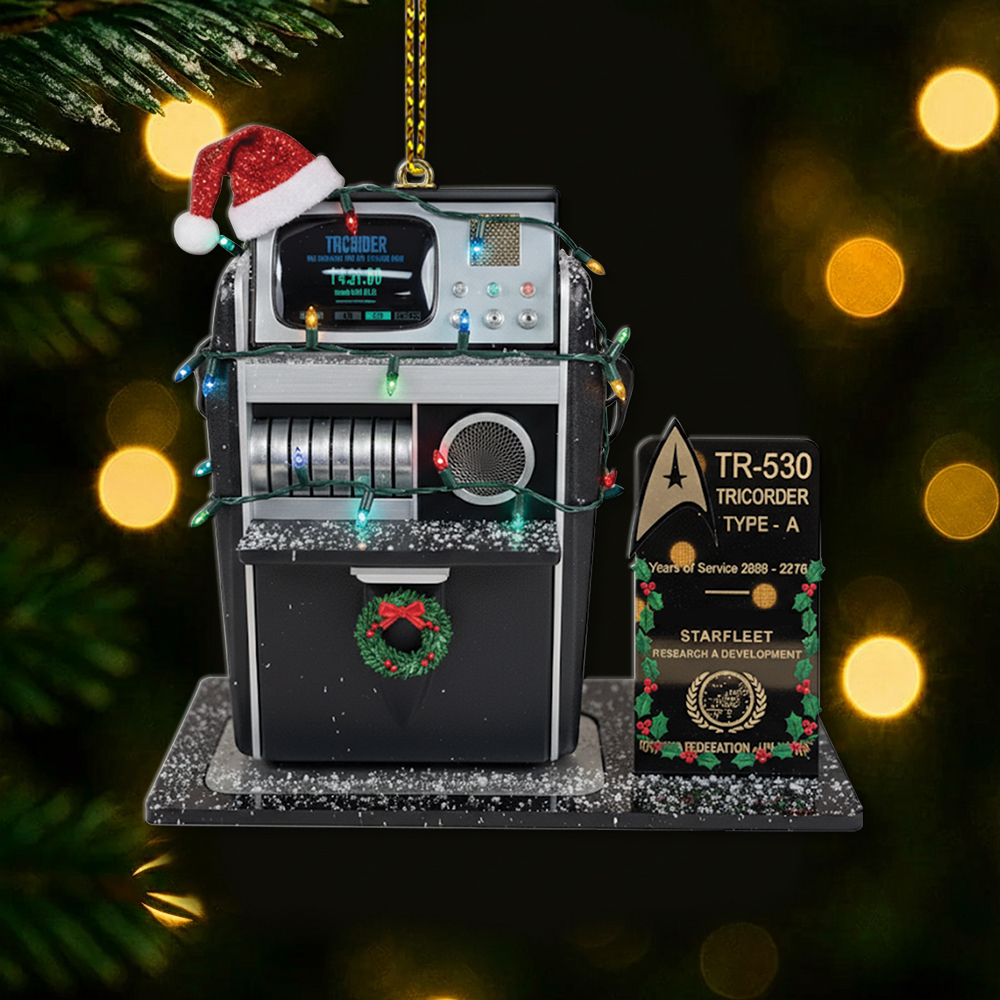 Star Trek Tricorder TR-530 Type - A Christmas Ornament