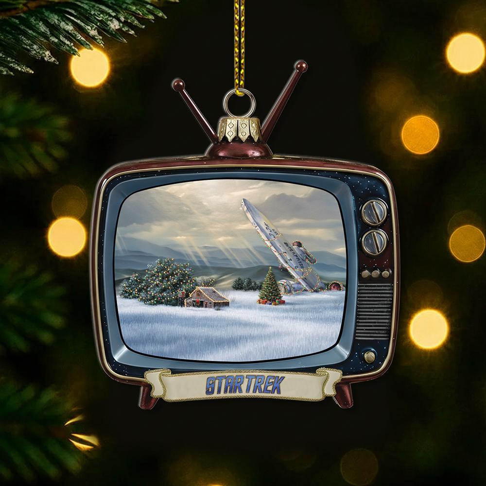Star Trek NCC-1701 Holiday Christmas Ornament - Image 4