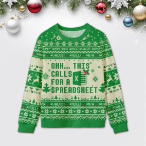 Excel Group Matching Ugly Sweater