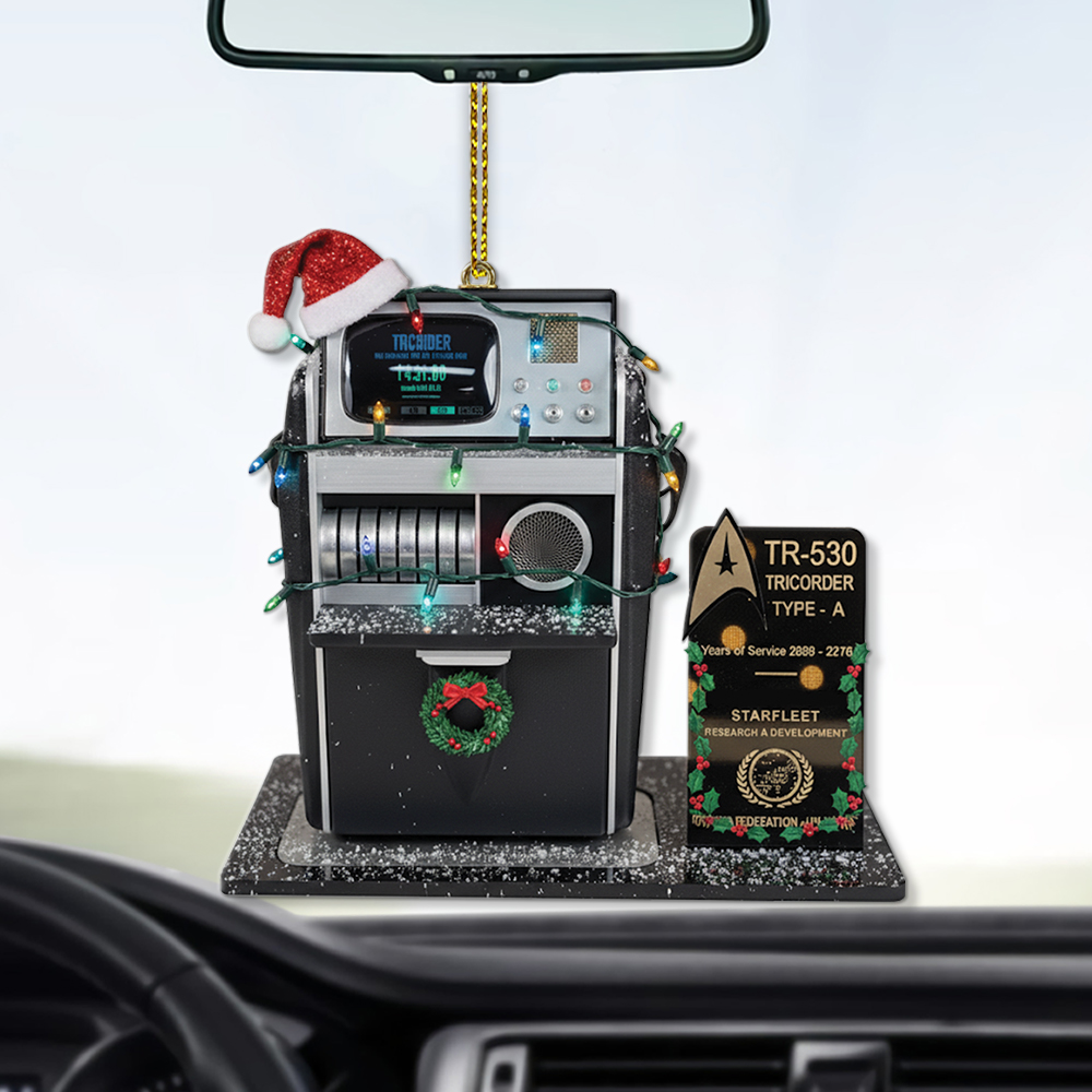 Star Trek Tricorder TR-530 Type - A Christmas Ornament - Image 4