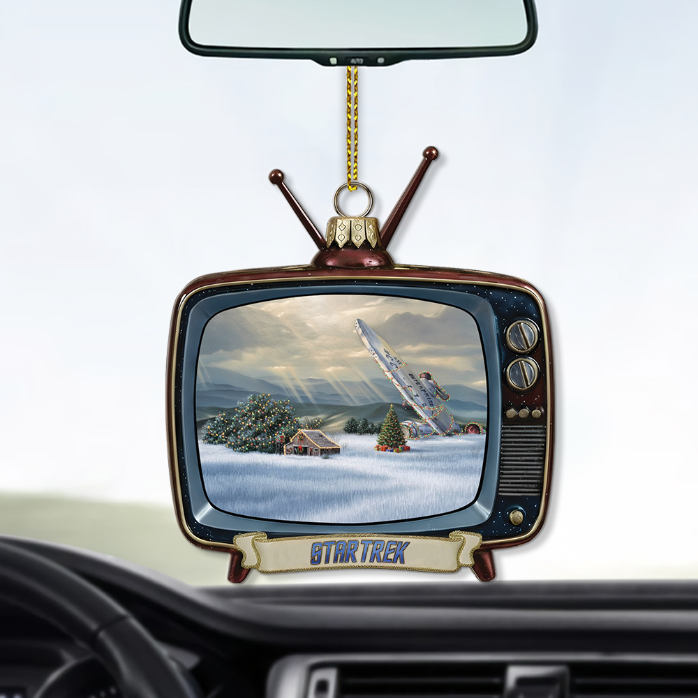 Star Trek NCC-1701 Holiday Christmas Ornament - Image 3