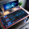 New Trekkies USS Atlantis LCARS LED Desk Mat