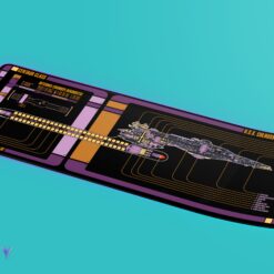 Alternative view of Centaur Class - U.S.S. Culross NCC-42051 LCARS LED Desk Mat