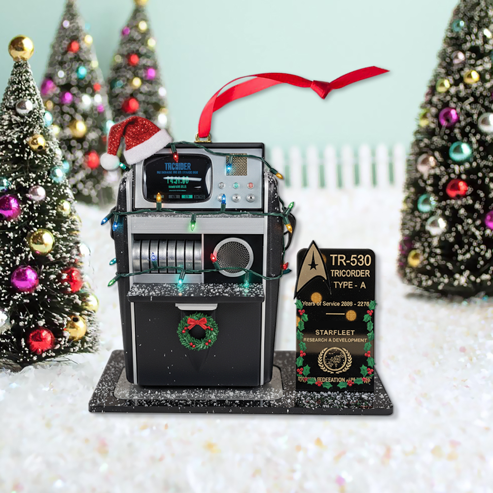 Star Trek Tricorder TR-530 Type - A Christmas Ornament - Image 3