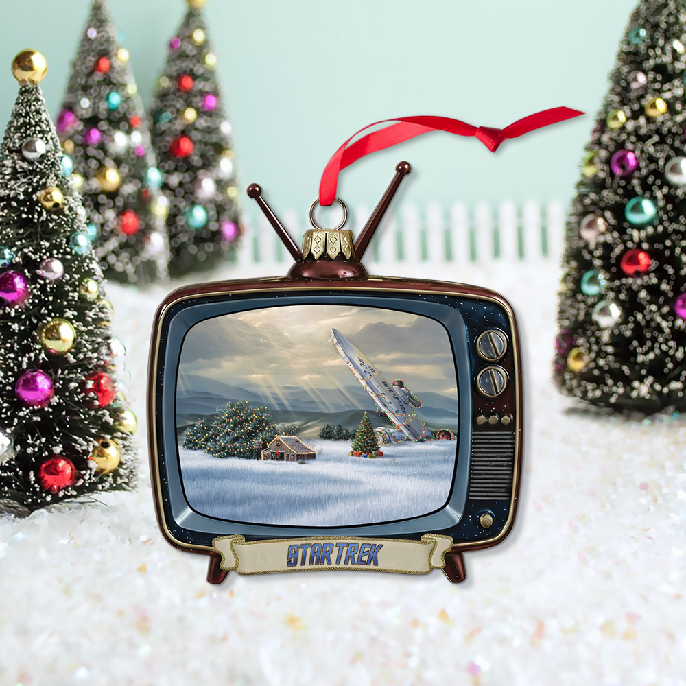 Star Trek NCC-1701 Holiday Christmas Ornament - Image 2