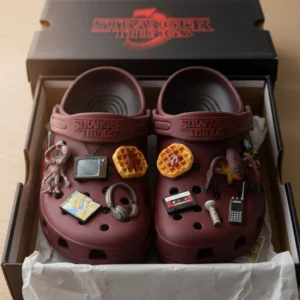 Stranger Things PREMIUM Crocs Clogs Shoes