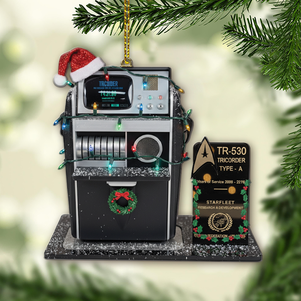Star Trek Tricorder TR-530 Type - A Christmas Ornament - Image 2