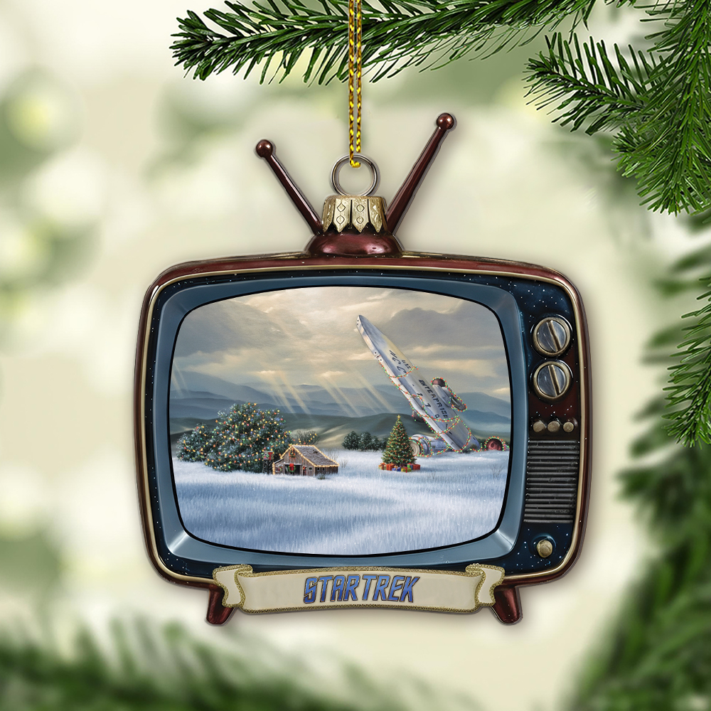 Star Trek NCC-1701 Holiday Christmas Ornament