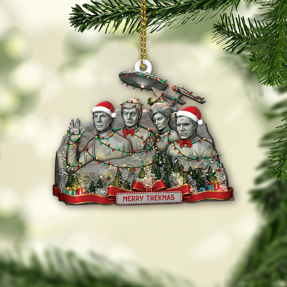 Star Trek Legends Mountain Christmas Ornament