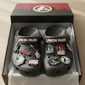 LINKIN PARK PREMIUM Crocs Clogs Shoes