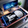 Star Trek TNG Dorsal Elevation Enterprise D LCARS LED Desk Mat