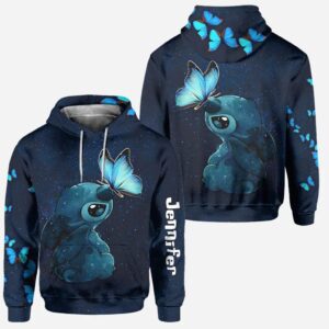 Alternative view of Personalized Stitch Hoodie And Leggings
