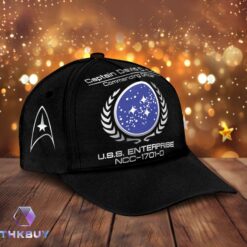 Alternative view of Star Trek Federation Personalized Classic Cap