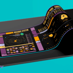 Class Ten Sensor Probe Panel LCARS LED Desk Mat