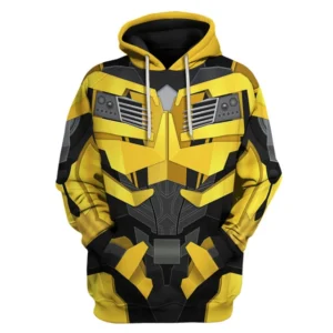 Alternative view of Prime Bumblebee Transfomers Robot Costume 3D Apparel