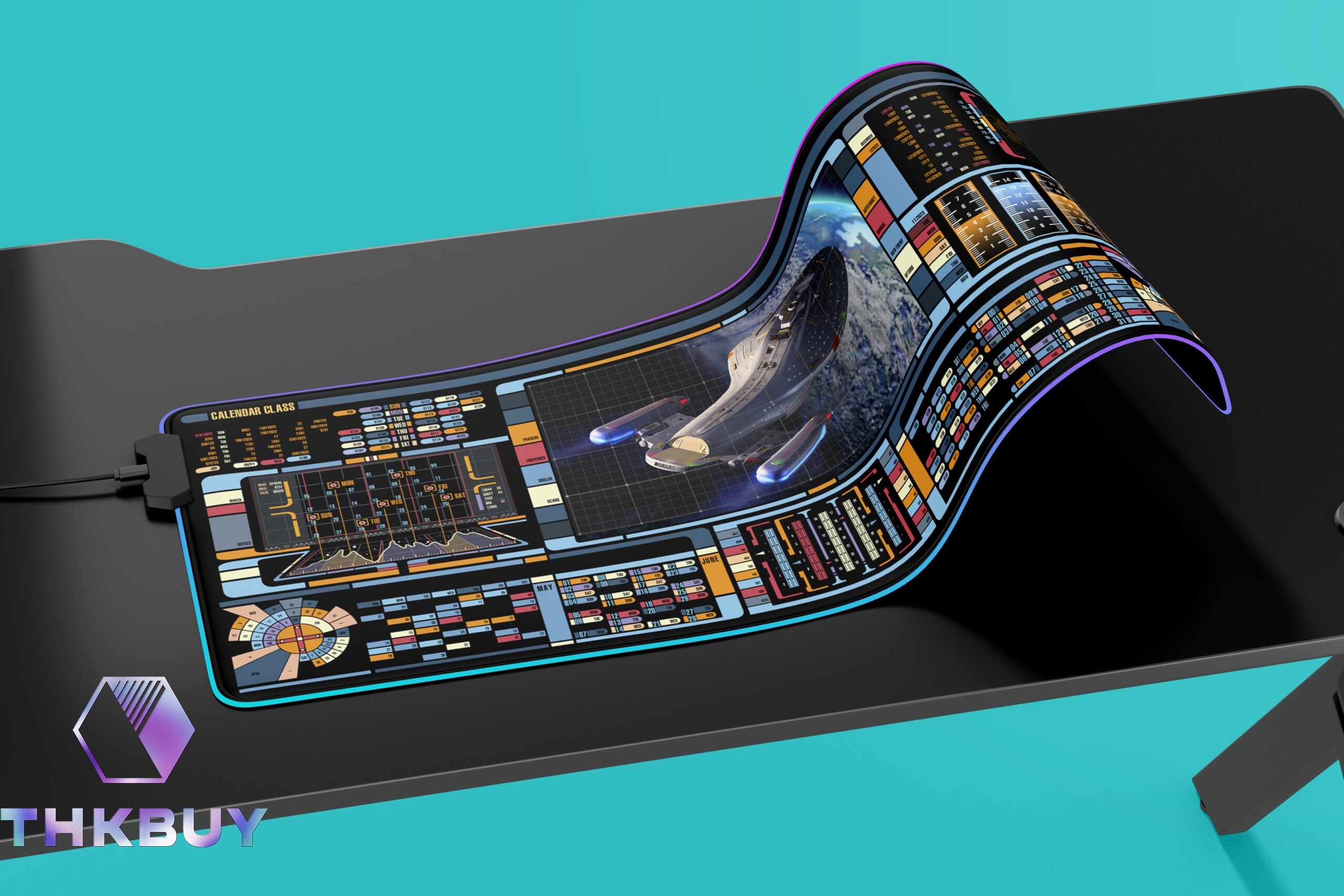 Calendar Class NCC 2023 LED Desk Mat