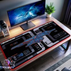 U.S.S. Enterprise NCC-1701-G LCARS LED Desk Mat
