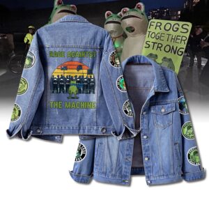 Portland Frog Resist Denim Jacket