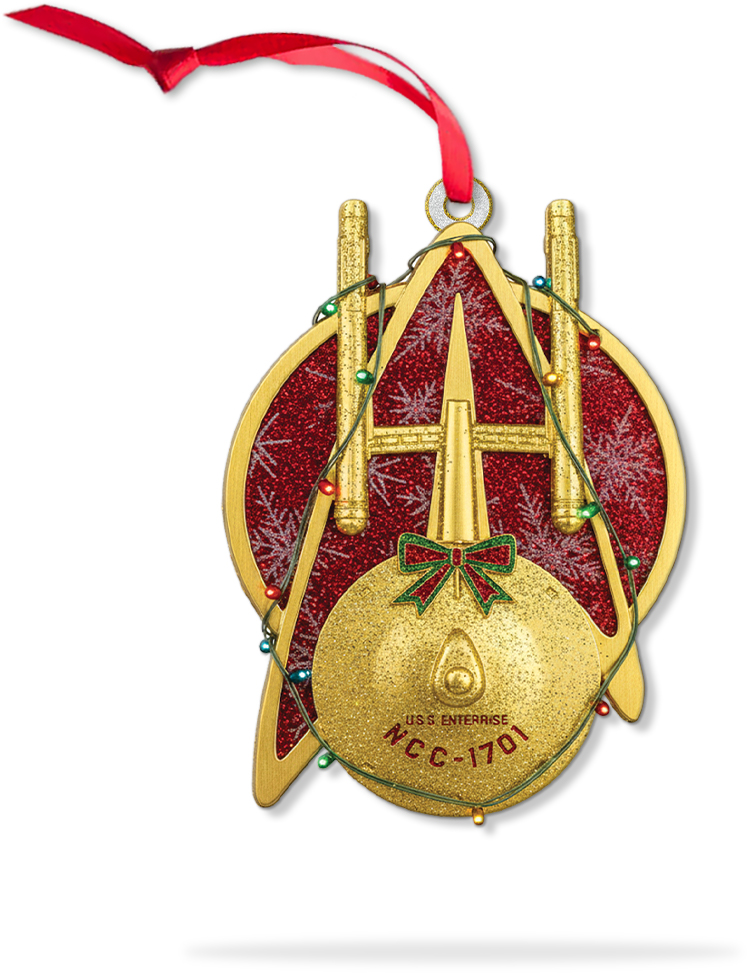 Star Trek U.S.S. Enterprise NCC-1701 Christmas Ornament - Image 5