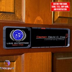 Star Trek Federation LCARS Personalized Sign