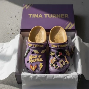 TINA TURNER PREMIUM Crocs Clogs Shoes