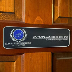 Alternative view of Star Trek Federation Personalized Sign