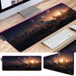 Alternative view of Star Trek 2 LED Desk Mat