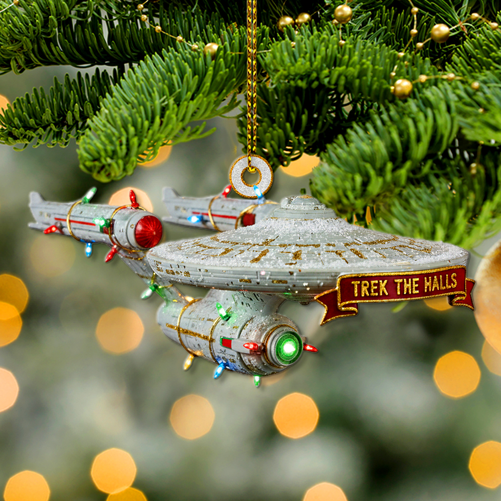 Star Trek NCC-1701 Christmas Ornament