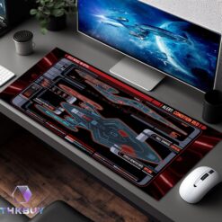 Alternative view of USS Nexus NX-87714 LCARS LED Desk Mat