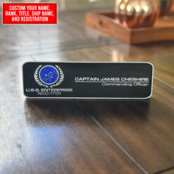 Star Trek Federation Personalized Sign