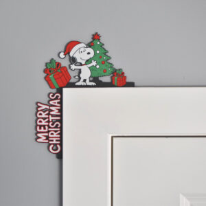 Christmas Snoopy Door Corner