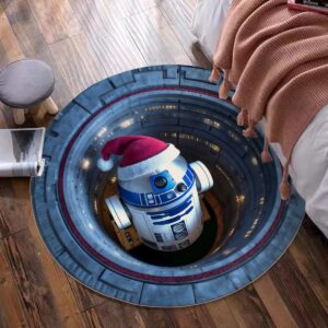 Alternative view of Droid Pit Round Rug