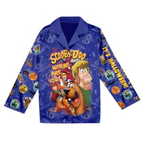 Alternative view of Scooby Doo x Halloween Long Pajamas