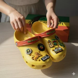 Alternative view of BOB MARLEY PREMIUM Crocs Clogs Shoes