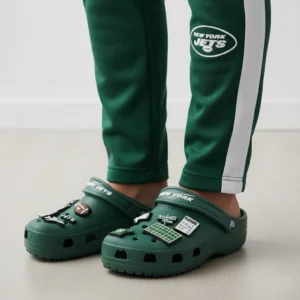 Alternative view of NEW YORK JETS PREMIUM Crocs Clogs Shoes