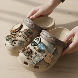 Alternative view of STEVIE NICKS PREMIUM Crocs Clogs Shoes